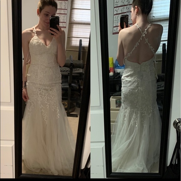 David’s bridal mermaid wedding dress - Picture 1 of 1